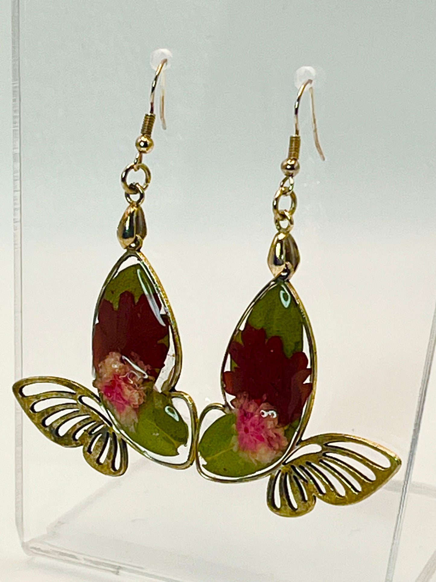 Autumn Gardens Butterfly Earrings