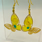 Warmth of Sunlight Butterfly Earrings